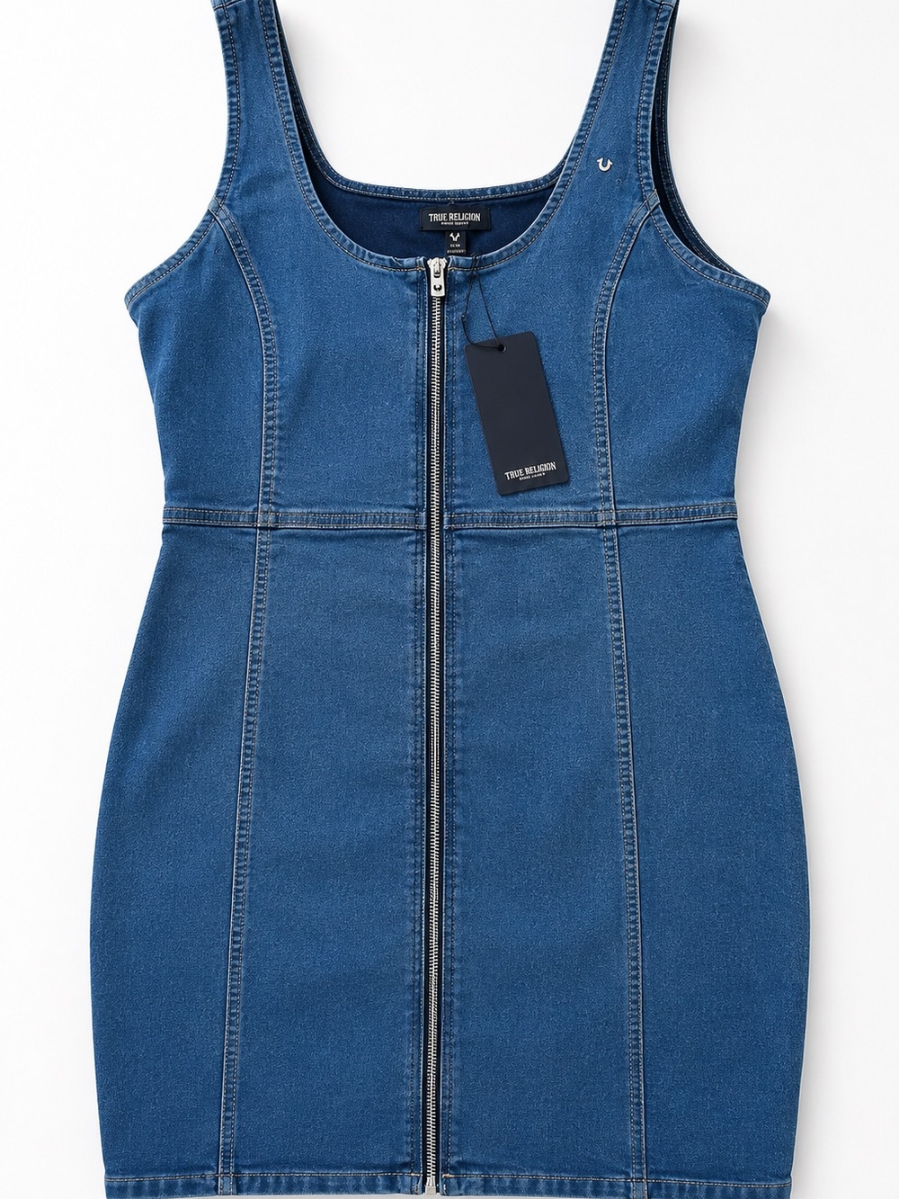 ✨ NWT True Religion Denim Bodycon Dress XL